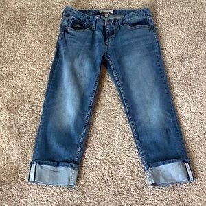 Banana Republic cropped jeans. Size 27/4